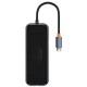 Перехідник HUB Baseus AcmeJoy 8-Port Type-C HUB Adapter (WKJZ010613) Dark Grey