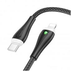 Дата кабель Borofone BX100 Advantage 27W Type-C to Lightning Black