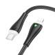 Дата кабель Borofone BX100 Advantage 27W Type-C to Lightning Black