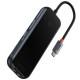 Перехідник HUB Baseus AcmeJoy 8-Port Type-C HUB Adapter (WKJZ010613) Dark Grey