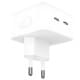 МЗП 35W Dual Mini Power Adapter for Apple (2USB-C) (AA) (box) White