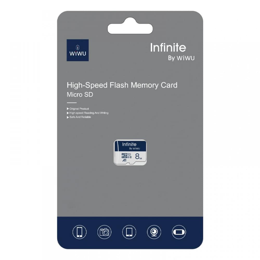 Карта памяти Wiwu Wi-FC004 Infinite Series (U1, C10) microSDXC Class 10 - 8GB (без адаптера)