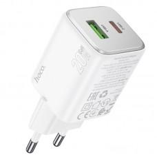 МЗП Hoco N41 Almighty PD20W+QC3.0 White