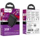 МЗП Hoco CS61A Bright PD30W+QC3.0 (1USB-A/1C) Black