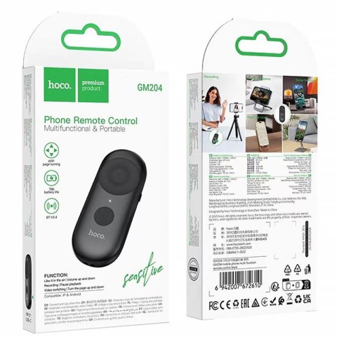 Пульт дистанционного управления Hoco GM204 для телефону Black