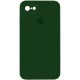 Чохол Silicone Case Square Full Camera Protective (AA) для Apple iPhone 6/6s (4.7") Зелений / Army green