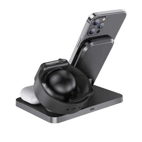 БЗП Hoco CW33 Ultra Charge 3in1 Чорний