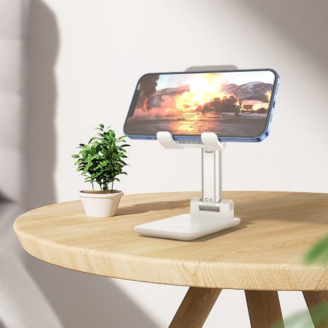 Підставка для телефону Borofone BH42 Lite Star folding desktop stand Білий
