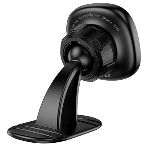 Автотримач Hoco H73 Crown magnetic (center console) Black / Metal gray