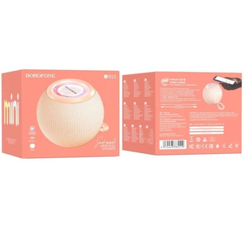 Bluetooth Колонка Borofone BR23 Sound ripple sports Pink