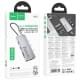 Перехідник HUB Hoco HB52 Wow 8in1 (Type-C to HDTV+RJ45+SD/TF+PD+Type-C3.0+2xUSB3.0) Deep space gray