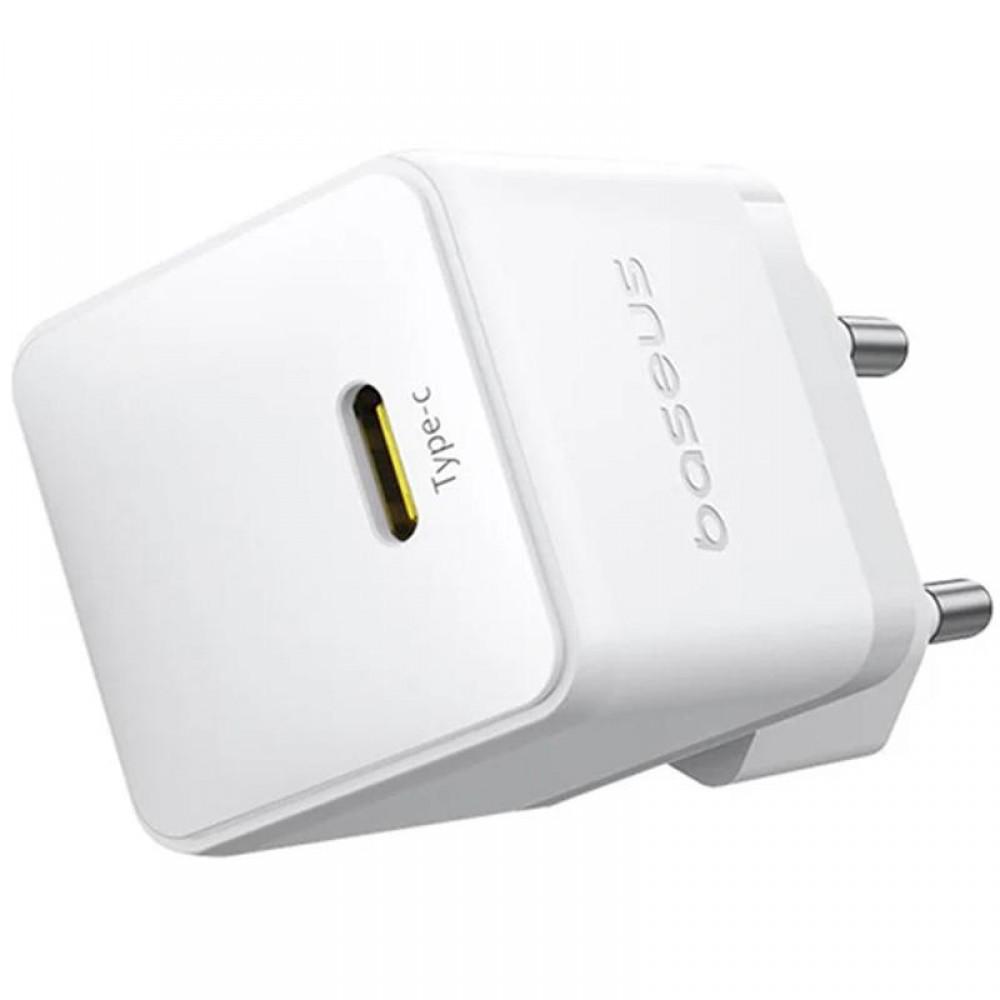 МЗП Baseus Palm Fast Charger 30W (1USB-C) (P10111605113-00) Moon White