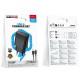 МЗП Borofone BAS71A Source 10.5W (1USB-A) + кабель USB to Type-C Black