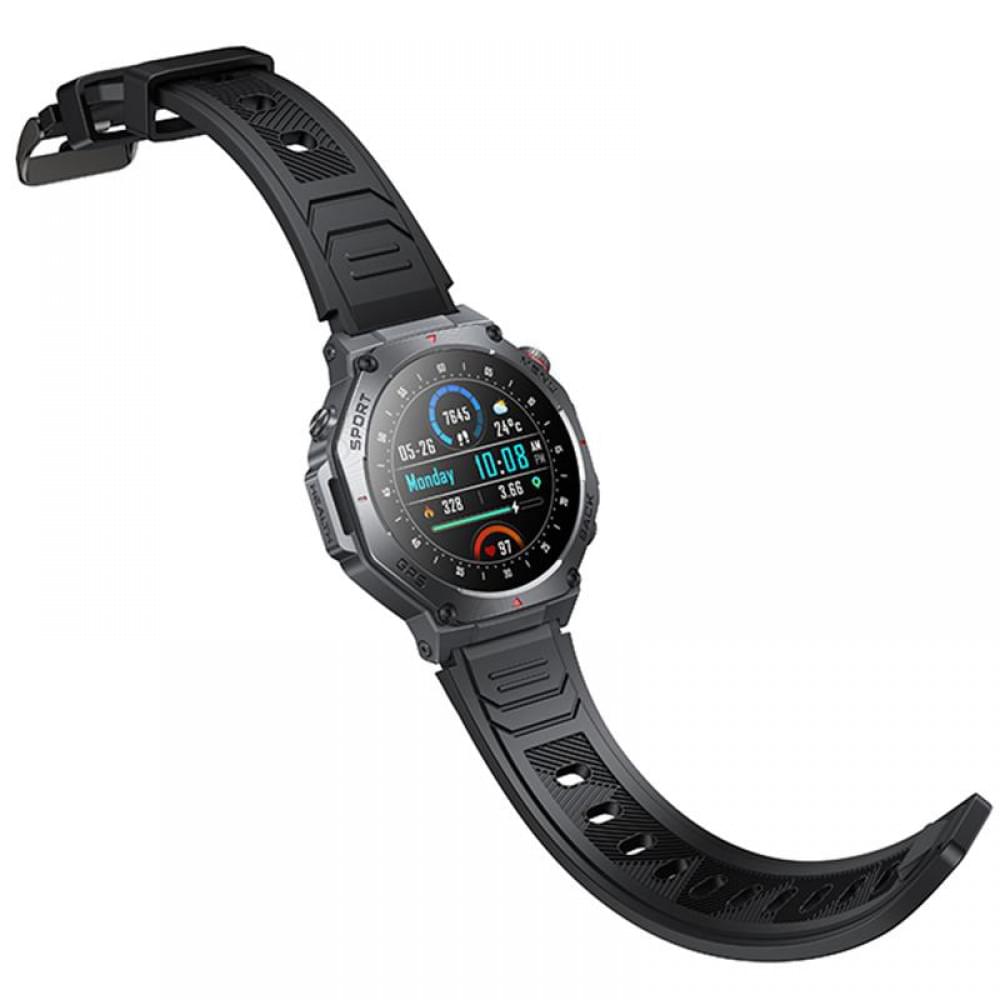 Смарт-годинник Hoco Smart Watch Y37 Smart sports watch (call version) Black