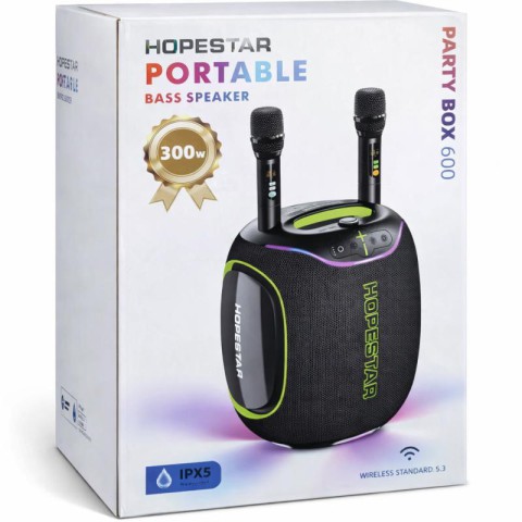 Bluetooth колонка Hopestar PartyBox 600 300W Black