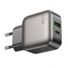 МЗП Borofone BAS54A Absolute PD20W+QC3.0 (1USB-A/1C) Black