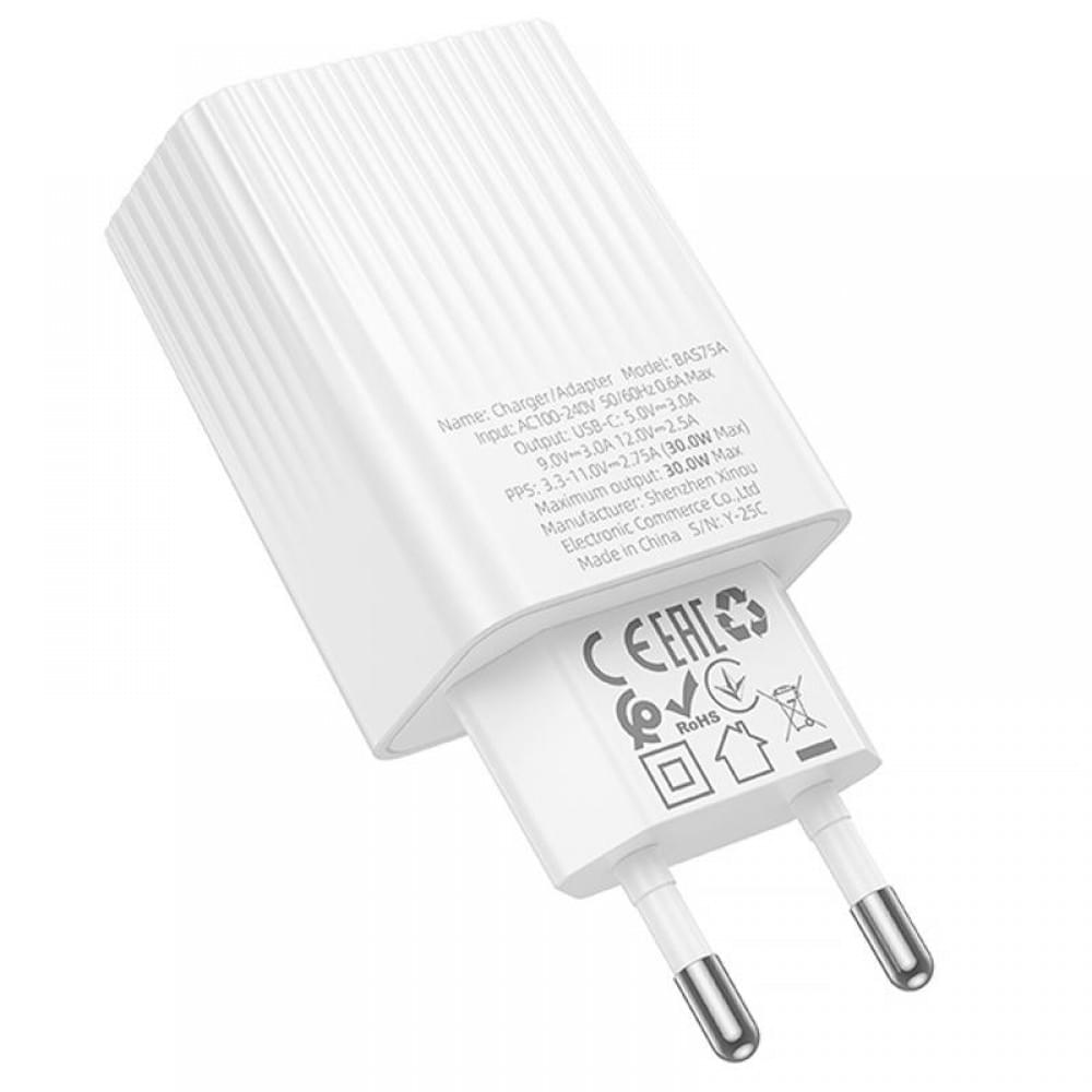 МЗП Borofone BAS75A Source PD30W (1USB-C) White