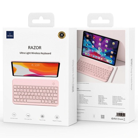 Клавіатура WIWU Razor Wireless Keyboard RZ-01 2.4G Pink