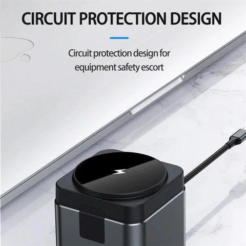 БЗП + HUB WIWU Wi-W025 Cube 9in1 USB-C Gray