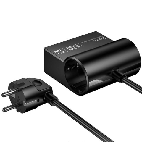 МЗП Hoco AC34 Win 2 position 70W QC+PD (1USB-A/3C/1Socket) (1.5m) Black