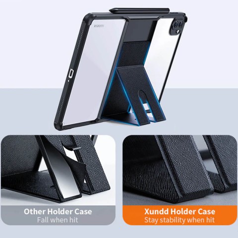 TPU+PC чохол Xundd Stand c посиленими кутами для Xiaomi Pad 5 / Pad 5 Pro (11") Чорний