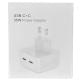 МЗП 35W Dual Mini Power Adapter for Apple (2USB-C) (AA) (box) White