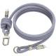 Дата кабель-шнурок Hoco GH7 Elegant Type-C to Lightning (1.8m) Denim Blue