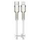 Дата кабель Baseus Cafule Series Metal Type-C to Lightning PD 20W (2m) (CATLJK-B) Білий