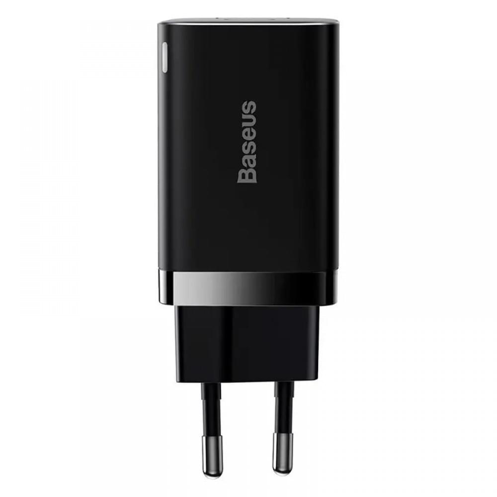 МЗП Baseus Super Si Pro Quick Charger 30W (1USB-A/1C) (CCSUPP-E) Black