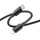 Дата кабель Hoco X96 Hyper Type-C to Lightning 20W (1m) Black