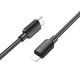 Дата кабель Hoco X96 Hyper Type-C to Lightning 20W (1m) Black