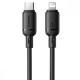 Дата кабель Baseus Silky Series OS Fast Charging Type-C to Lightning 20W (2m) (P10377701) Cluster Black Дата кабель Baseus Silky Series OS Fast Charging Type-C to Lightning 20W (2m) (P10377701) Cluster Black