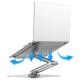 Підставка для ноутбуку WIWU ZM-S801 Rotative Foldable Laptop Stand Silver