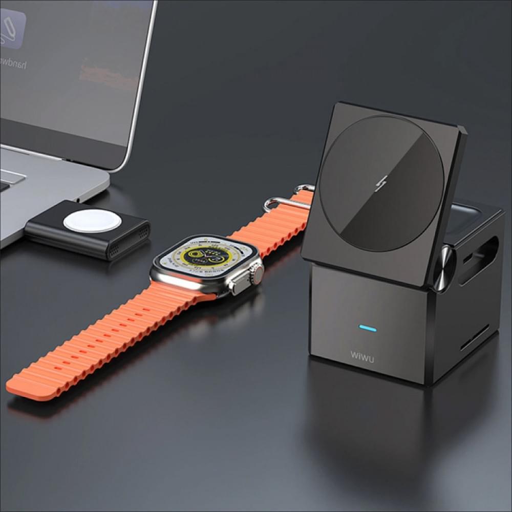 БЗУ WIWU Wi-W030 Planeta Trio 3 in 1 Cableless charger