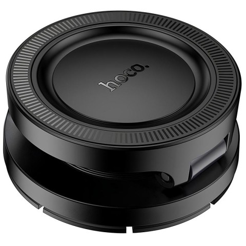 Автотримач Hoco H61 Show folding ring magnetic (dashboard) Black / Metal gray