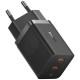 МЗП Baseus GaN5 Pro OS + Type-C to Type-C 40W (CCGP18010) Black МЗП Baseus GaN5 Pro OS + Type-C to Type-C 40W (CCGP18010) Black