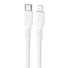 Дата кабель Borofone BX116 Certain Type-C to Lightning 27W (1m) White
