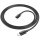 Дата кабель Hoco X96 Hyper Type-C to Lightning 20W (1m) Black
