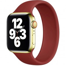 Ремінець Solo Loop для Apple watch 38mm/40mm 143mm (4) Червоний / Dark Red