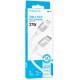 Дата кабель Borofone BX101 Creator 27W Type-C to Lightning (1m) White