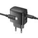 МЗП Hoco CS61A Bright PD30W+QC3.0 (1USB-A/1C) + кабель Type-C to Type-C Black
