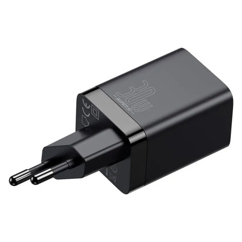 МЗП Baseus Super Si Pro Quick Charger 30W (1USB-A/1C) (CCSUPP-E) Black