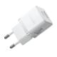 МЗП Baseus Palm Fast Charger 20W (1USB-A/1C) + кабель Type-C to Type-C (P10111608) Moon White