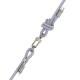 Дата кабель-шнурок Hoco GH7 Elegant Type-C to Lightning (1.8m) Denim Blue