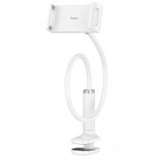 Регульована підставка для телефону/планшета Hoco HD10 Bamboo lazy stand White