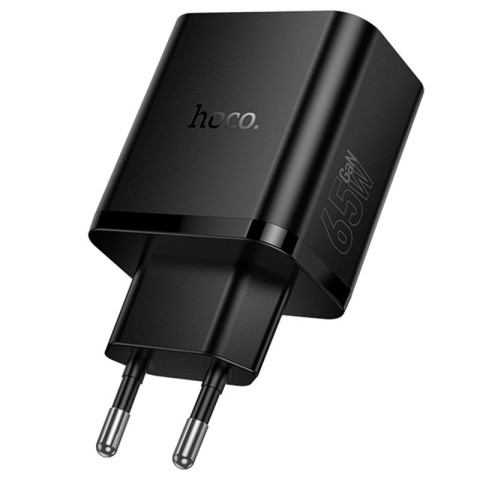 МЗП Hoco N75 Grande 65W QC+PD (1USB-A/2C) Black