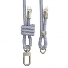 Дата кабель-шнурок Hoco GH7 Elegant Type-C to Lightning (1.8m)