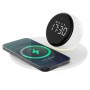 БЗП WIWU Wi-W017 15W Wireless Charger+Digital Alarm+Bluetooth Speaker White