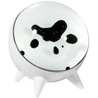 Музична ритмічна декоративна лампа CLT-002 з ферорідиною White