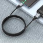 Дата кабель Hoco U128 Viking 2in1 USB/Type-C to Type-C (1m) Black